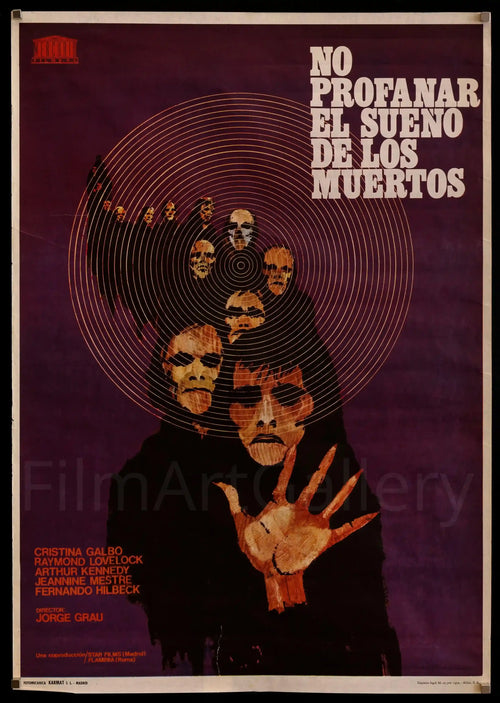Let Sleeping Corpses Lie Original Vintage Movie Poster