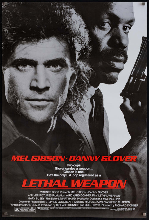 Lethal Weapon Original Vintage Movie Poster