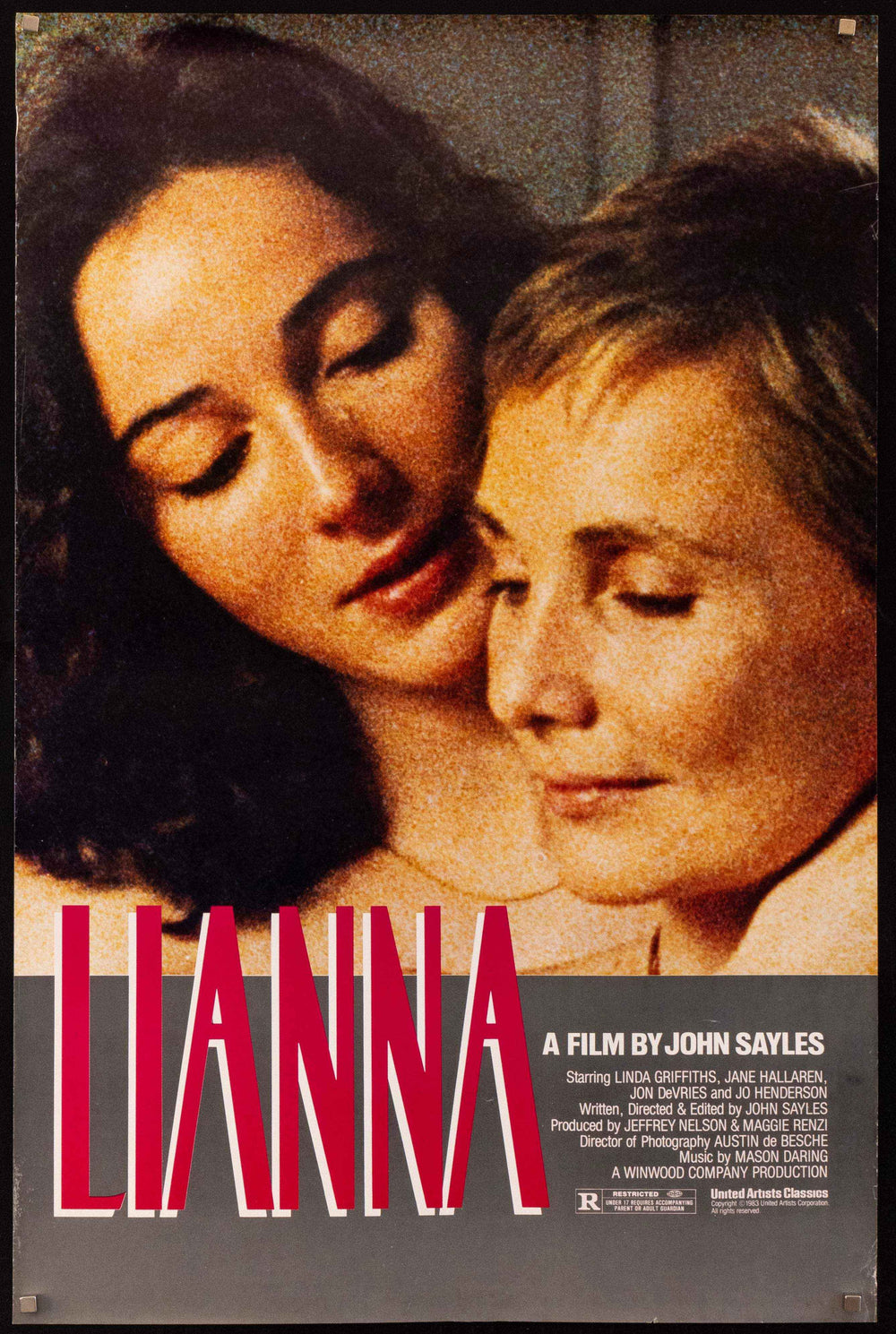 Lianna Original Vintage Movie Poster