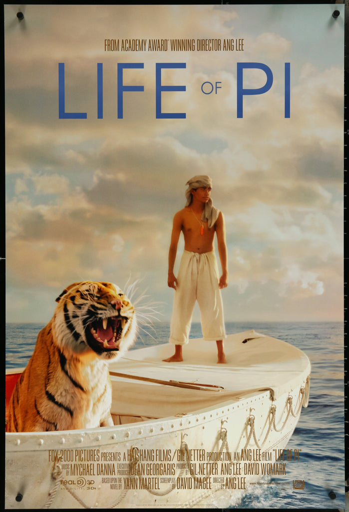 Life of Pi Original Vintage Movie Poster