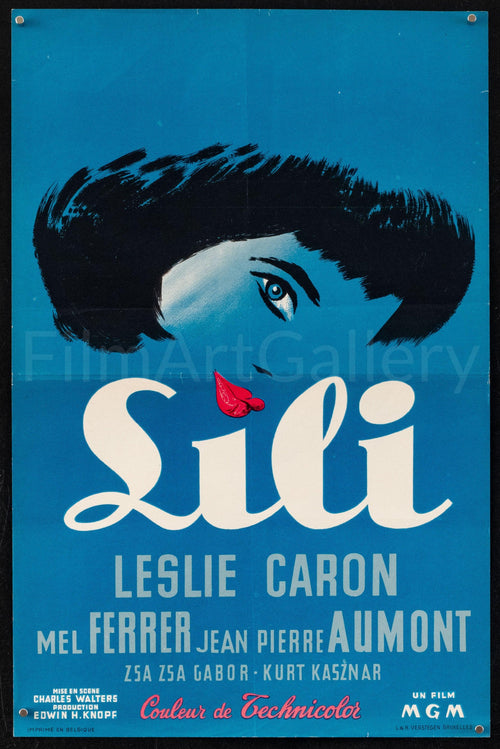 Lili Original Vintage Movie Poster