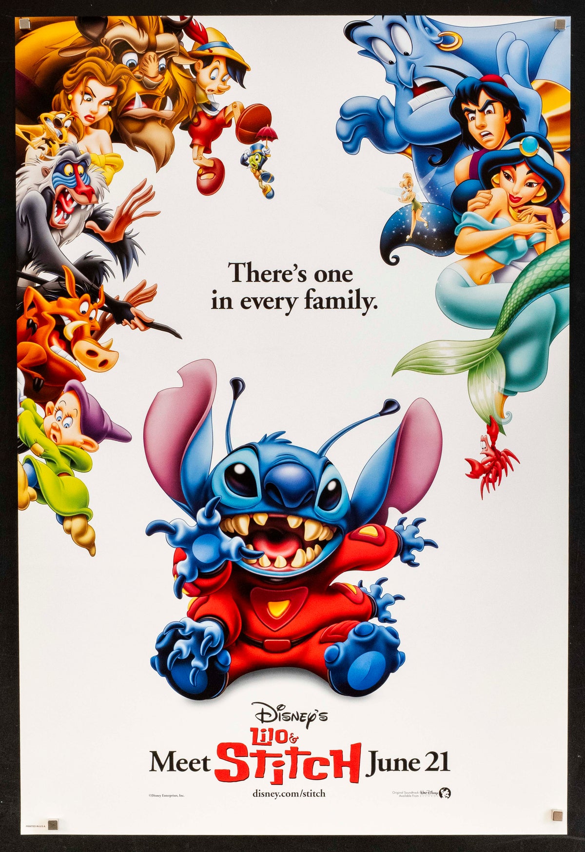 Lilo and Stitch Original Vintage Movie Poster