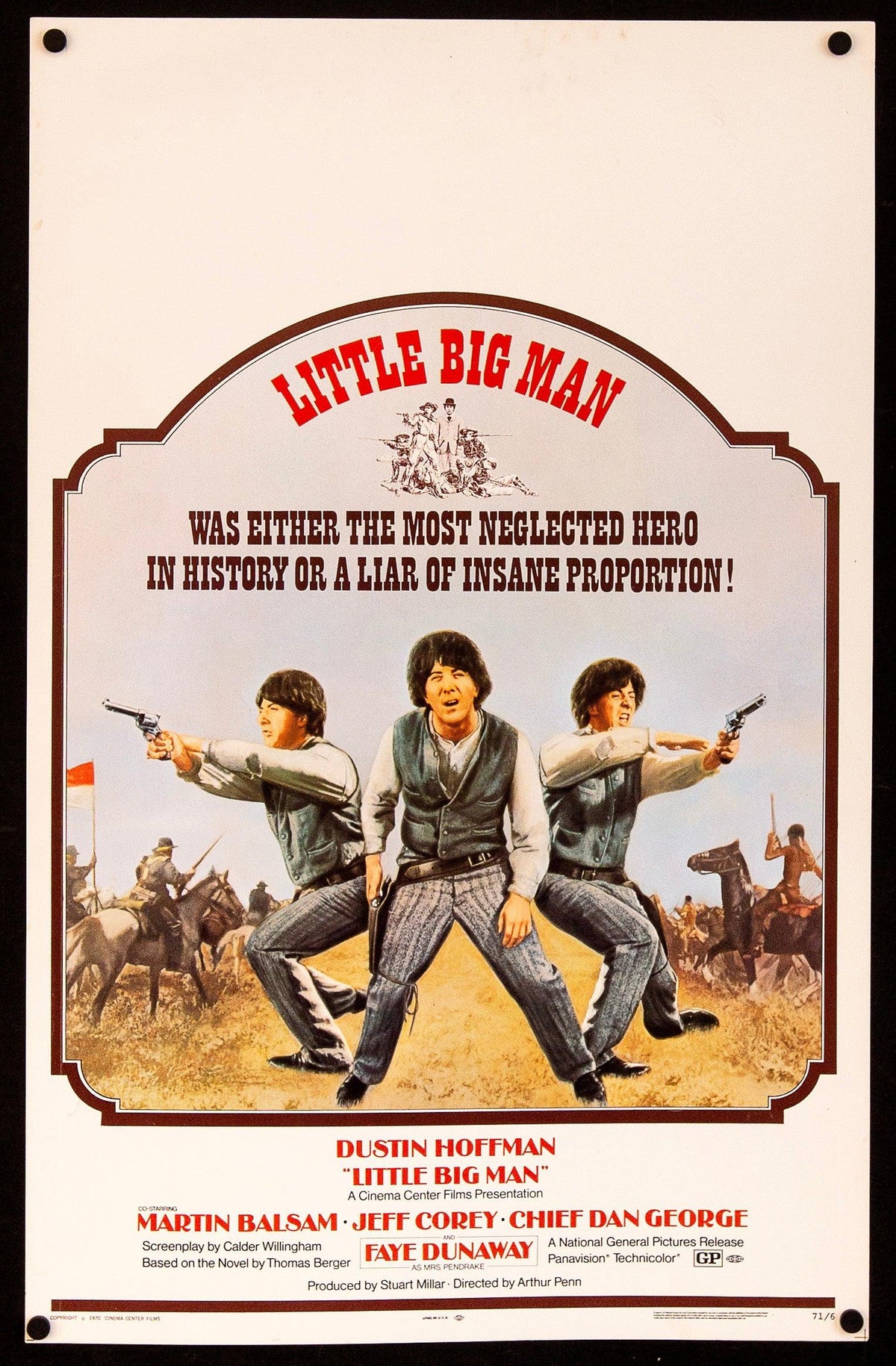 Little Big Man Original Vintage Movie Poster