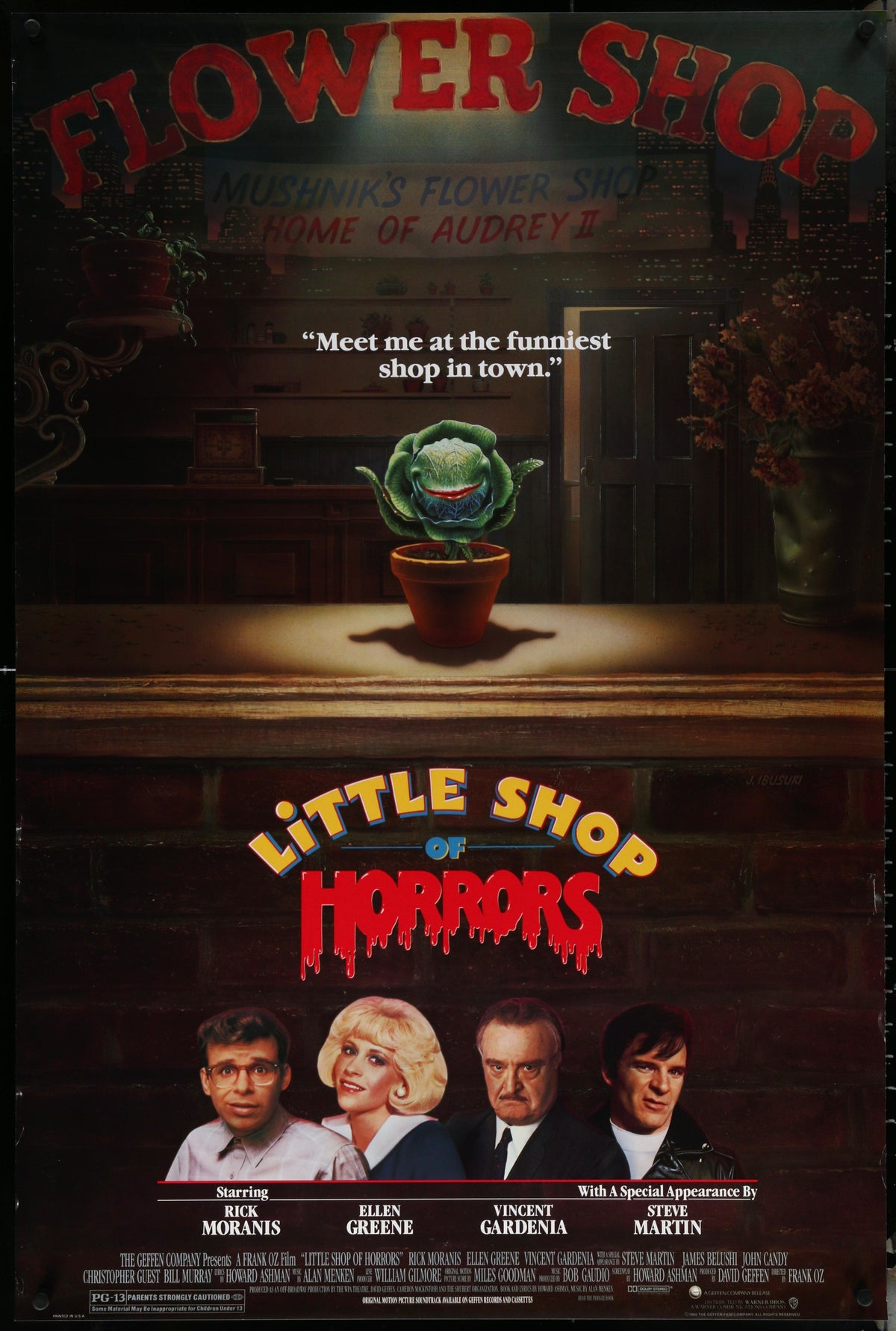 Little Shop of Horrors Original Vintage Movie Poster