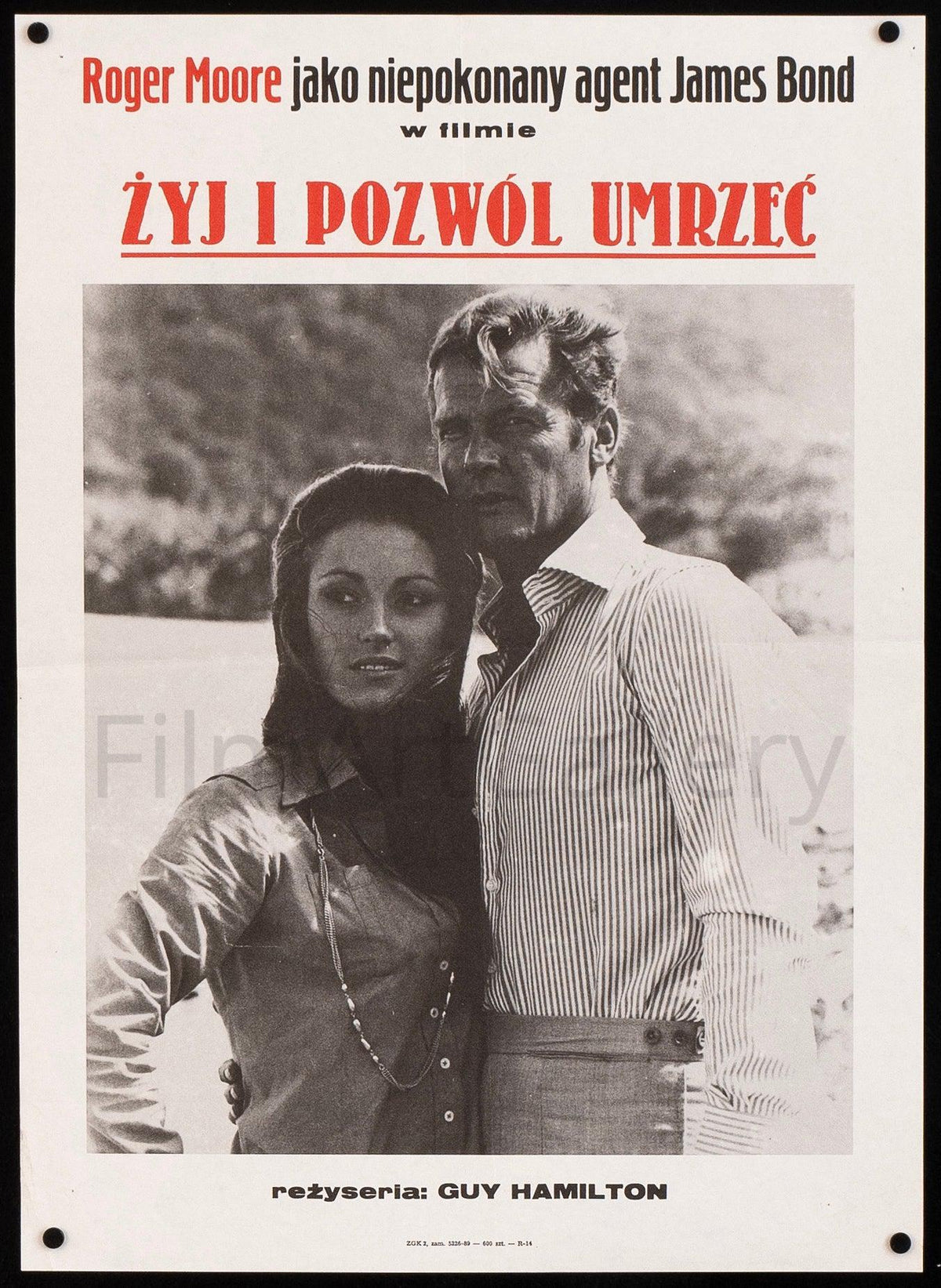 Live and Let Die Polish A2 (16x24) Original Vintage Movie Poster