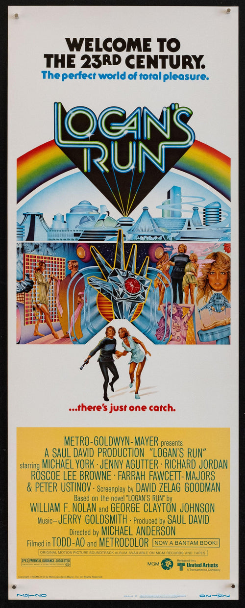Logan's Run Original Vintage Movie Poster
