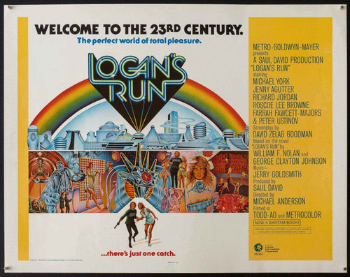 Logan's Run Original Vintage Movie Poster