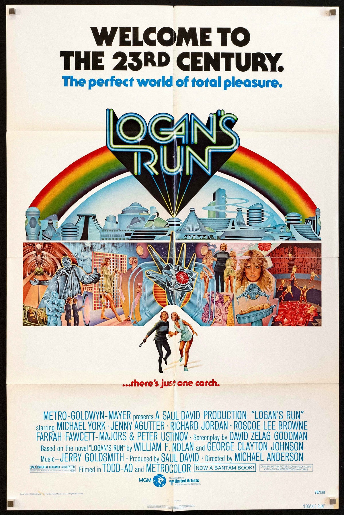 Logan's Run Original Vintage Movie Poster