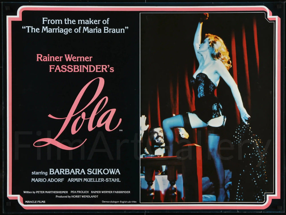 Lola Original Vintage Movie Poster