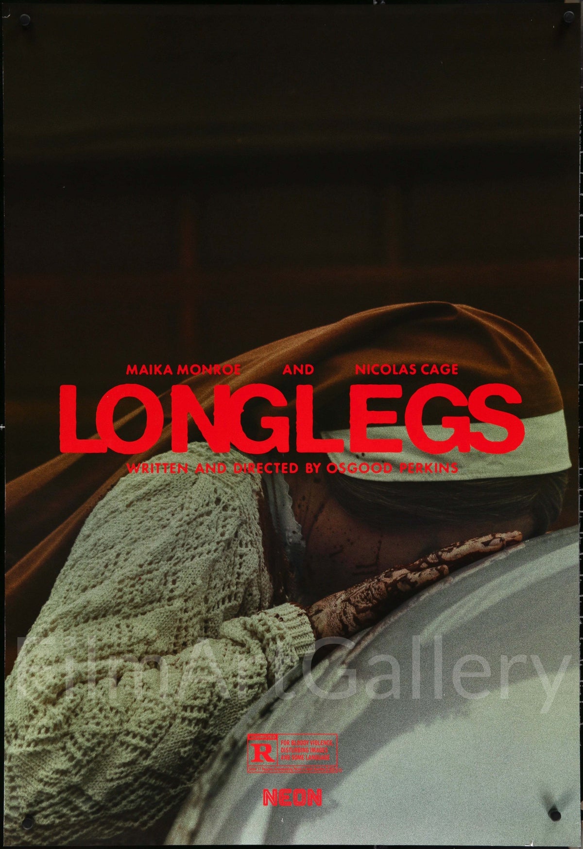 Longlegs Original Vintage Movie Poster