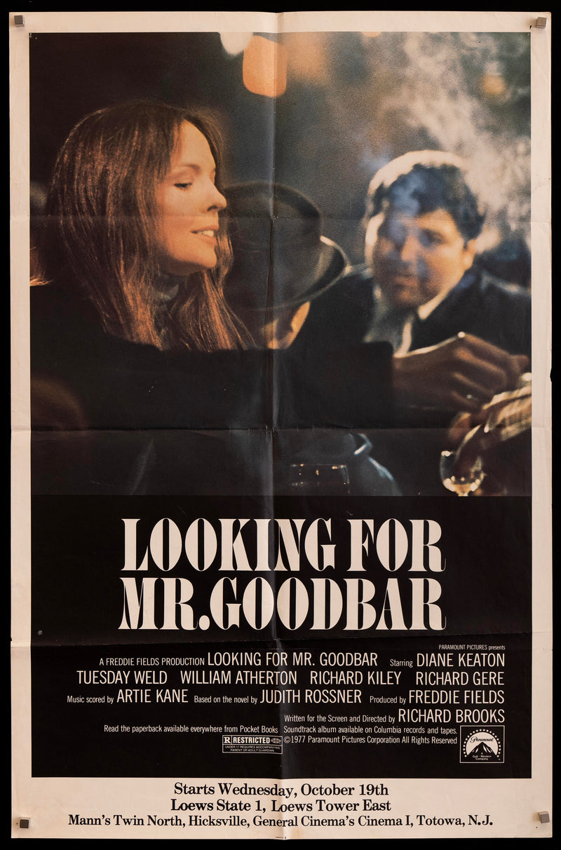 Looking for Mr. Goodbar Subway 1 sheet (29x45) Original Vintage Movie Poster