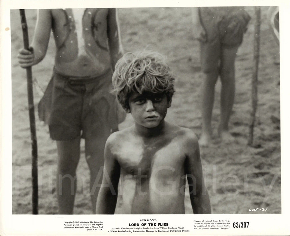 Lord of the Flies Original Vintage Movie Poster