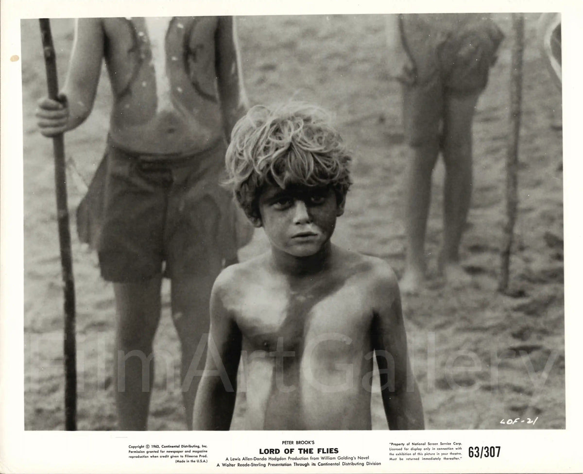 Lord of the Flies Original Vintage Movie Poster
