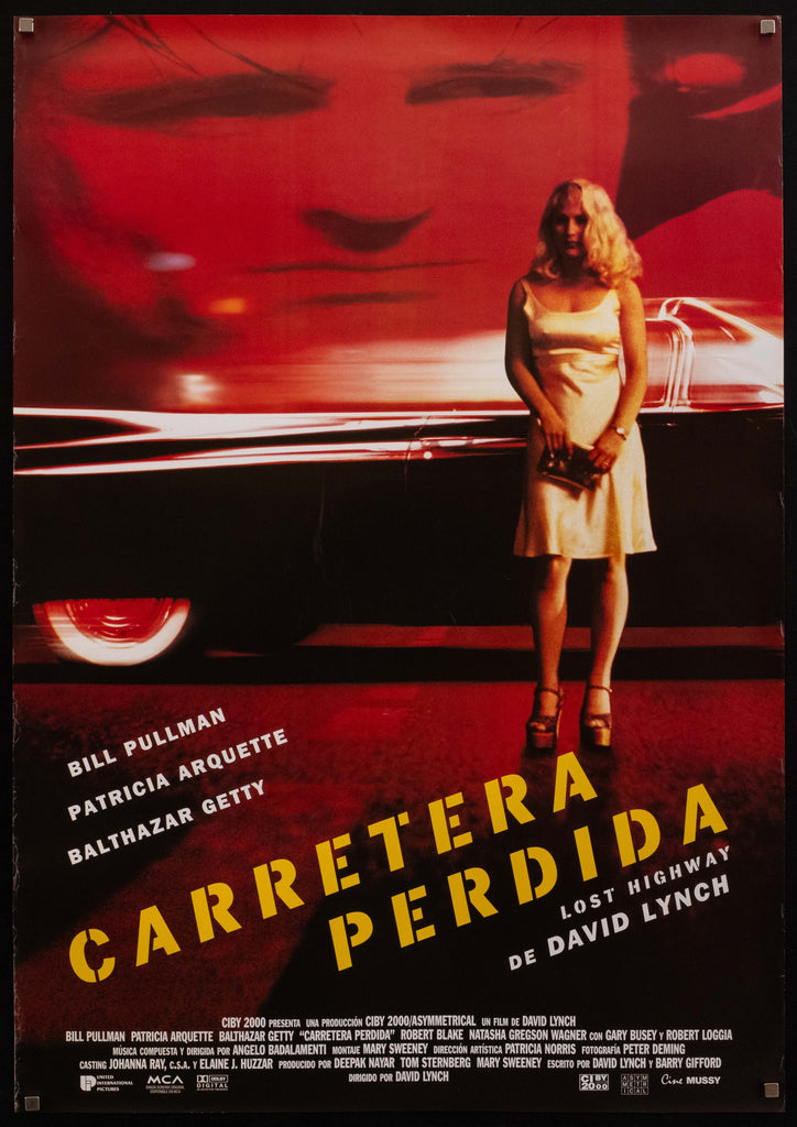 Lost Highway Original Vintage Movie Poster