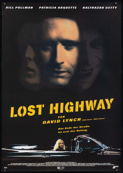 Lost Highway Original Vintage Movie Poster