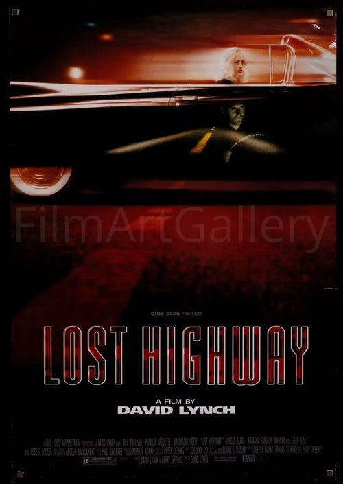 Lost Highway Original Vintage Movie Poster