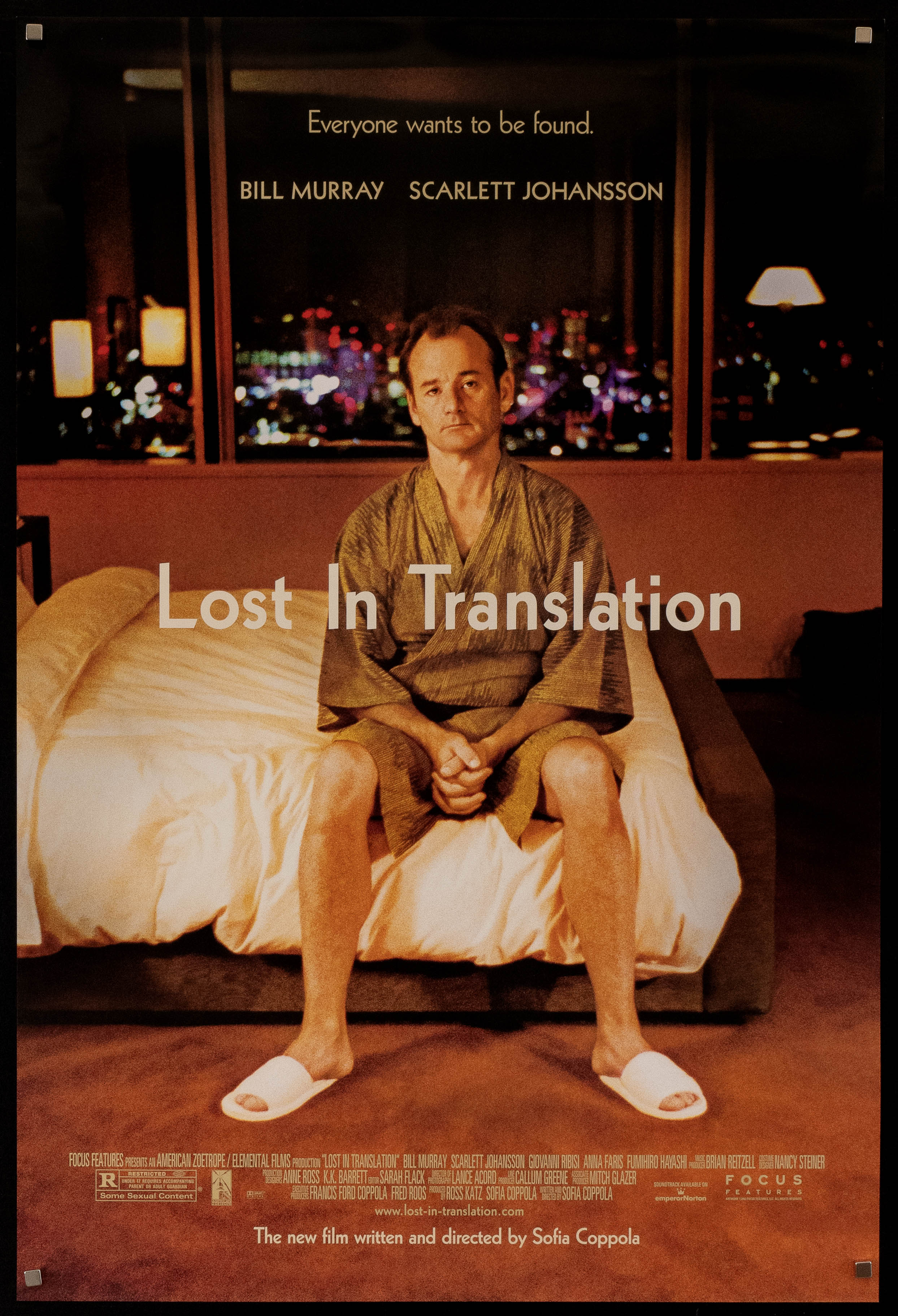 lost in translation ポスター