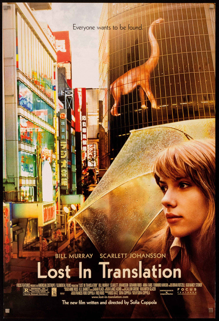 Lost In Translation Movie Poster 2003 1 Sheet 27x41 lost-in-translation-movie-poster-2003-1-sheet-27x41