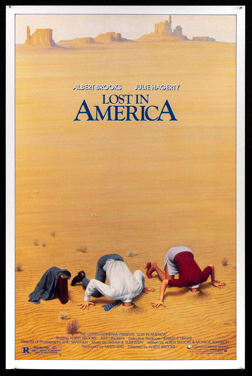 Lost in America Original Vintage Movie Poster