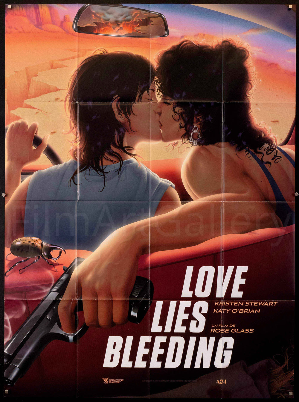 Love Lies Bleeding Original Vintage Movie Poster