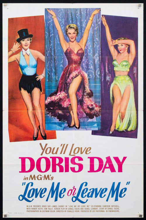 Love Me or Leave Me Original Vintage Movie Poster
