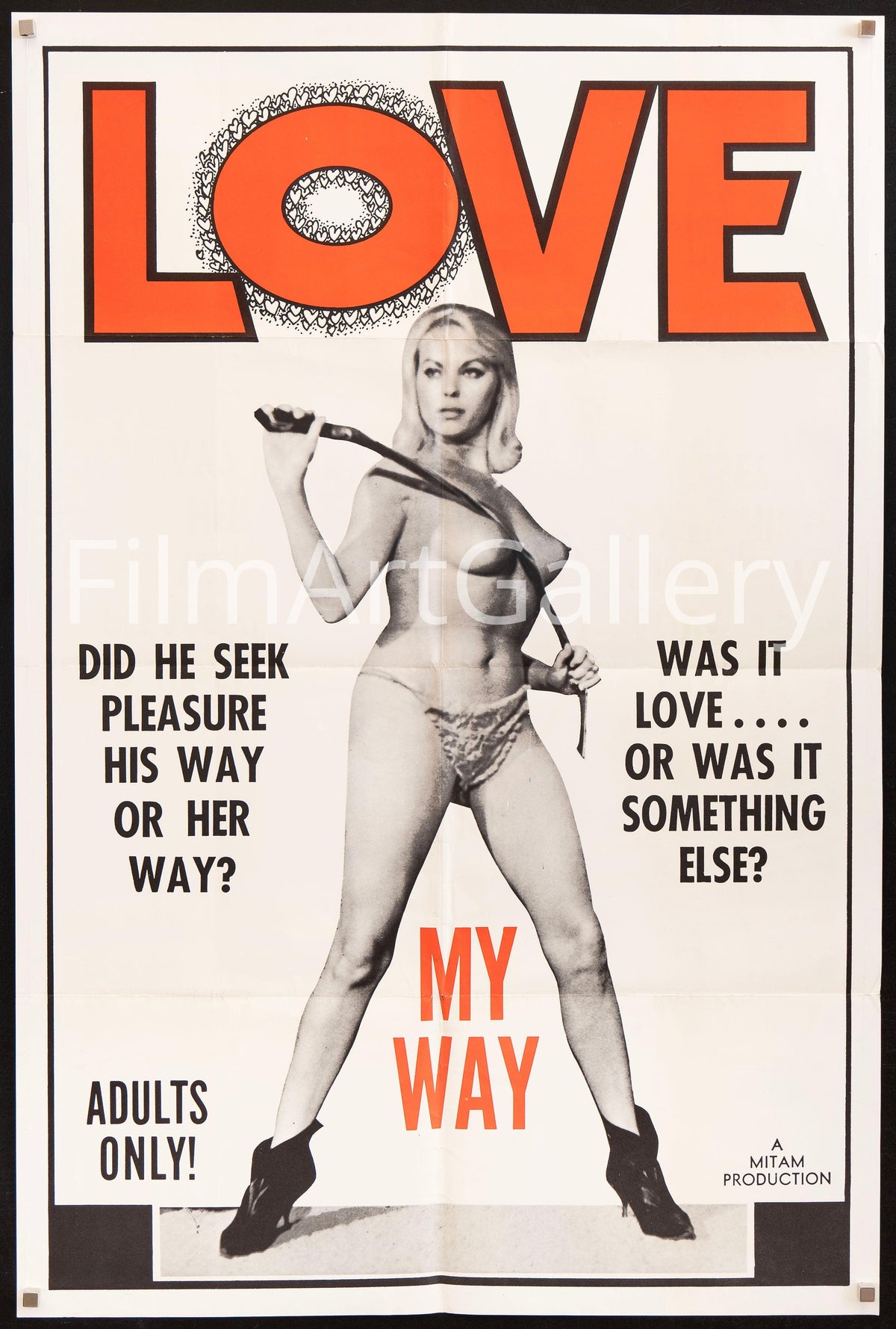 Love My Way Original Vintage Movie Poster