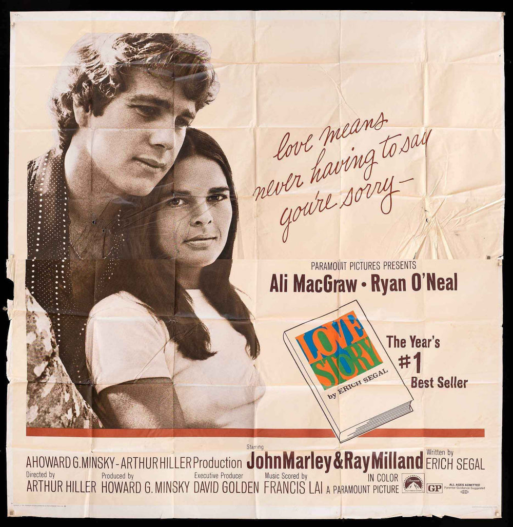 Love Story Original Vintage Movie Poster