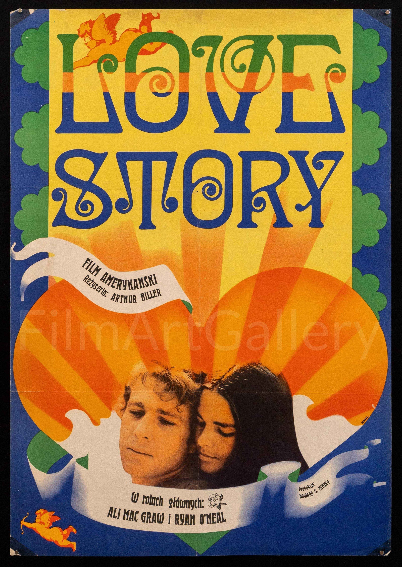 Love Story Original Vintage Movie Poster