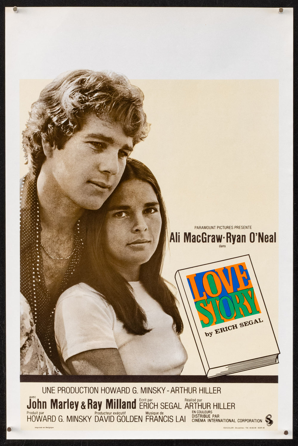 Love Story Original Vintage Movie Poster