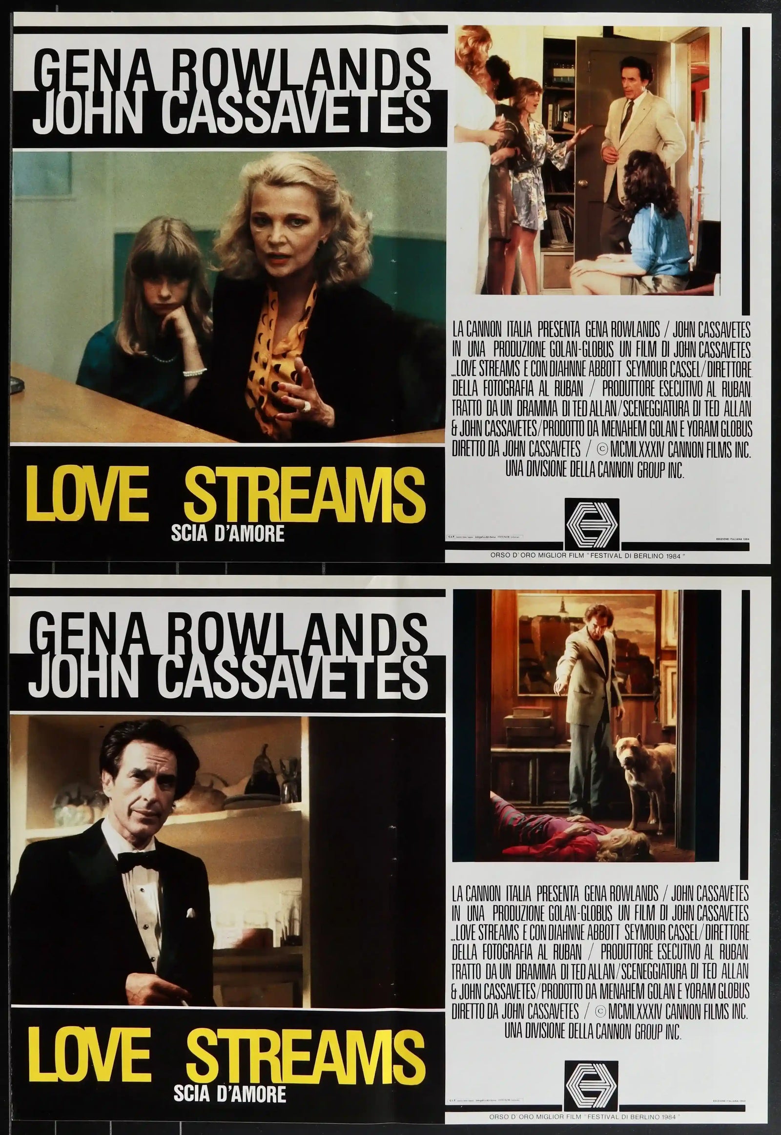 Love Streams Original Vintage Movie Poster