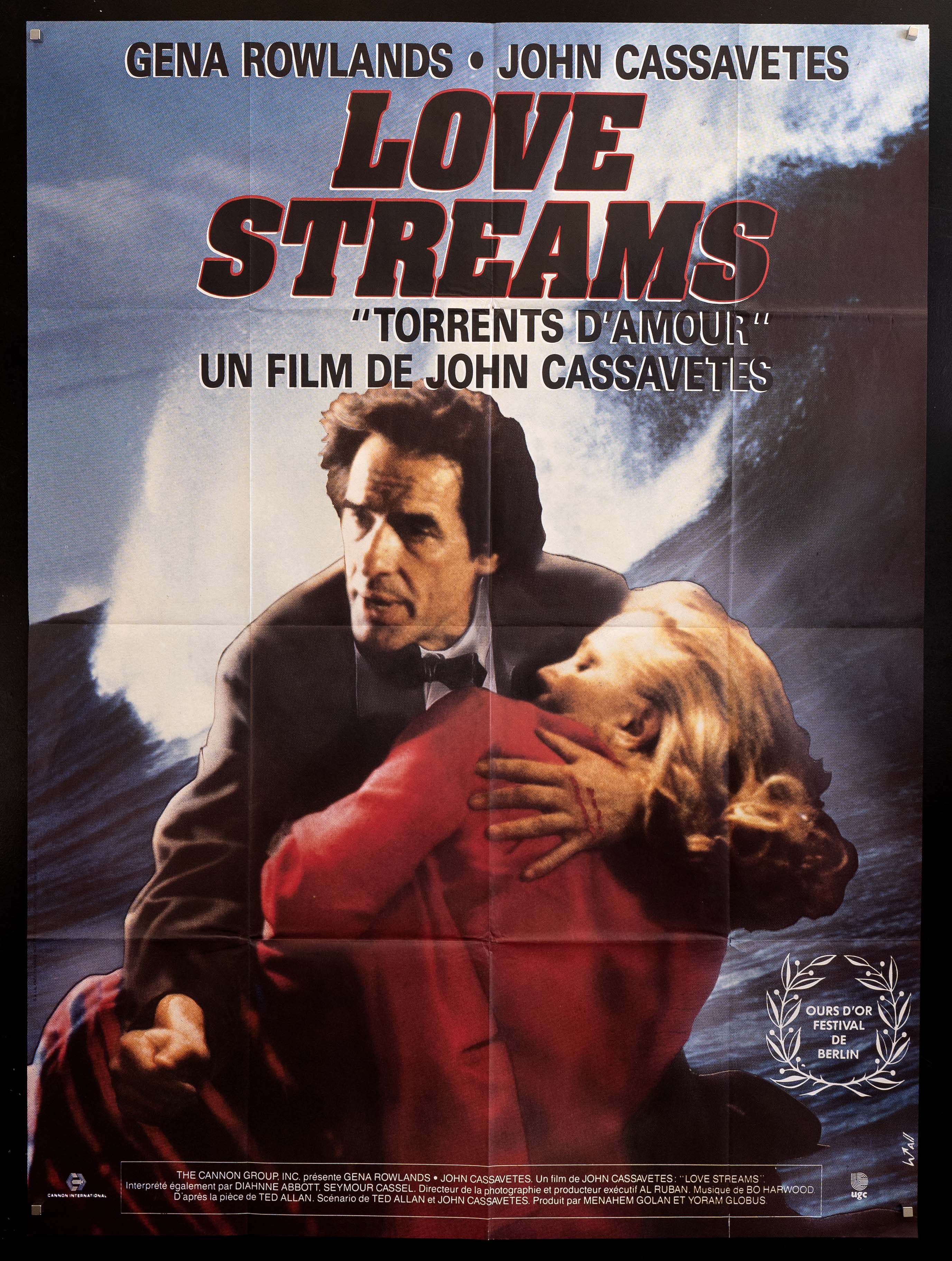 Love Streams Movie Poster 1985 French panel (47x63)