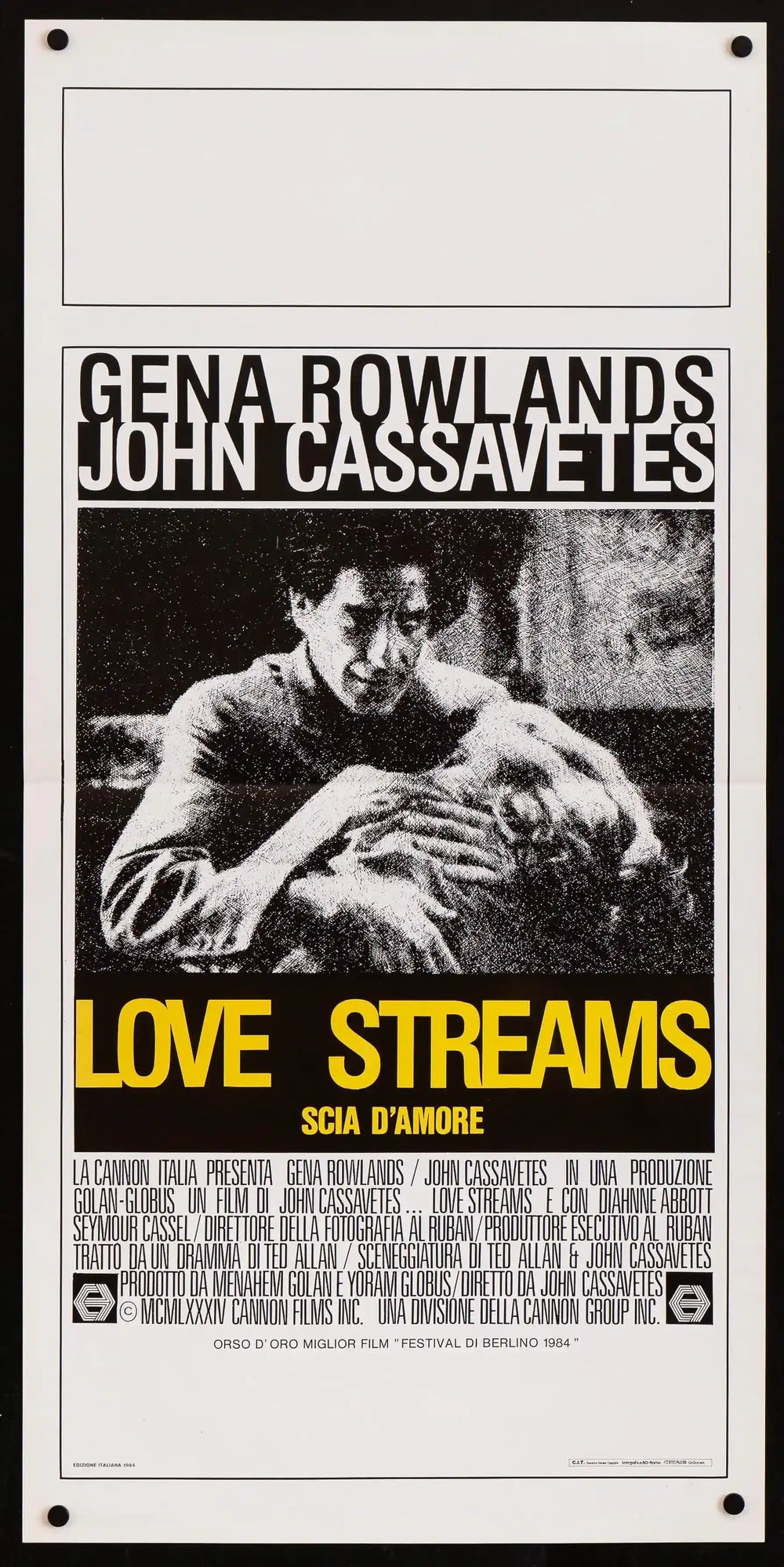 Love Streams Original Vintage Movie Poster