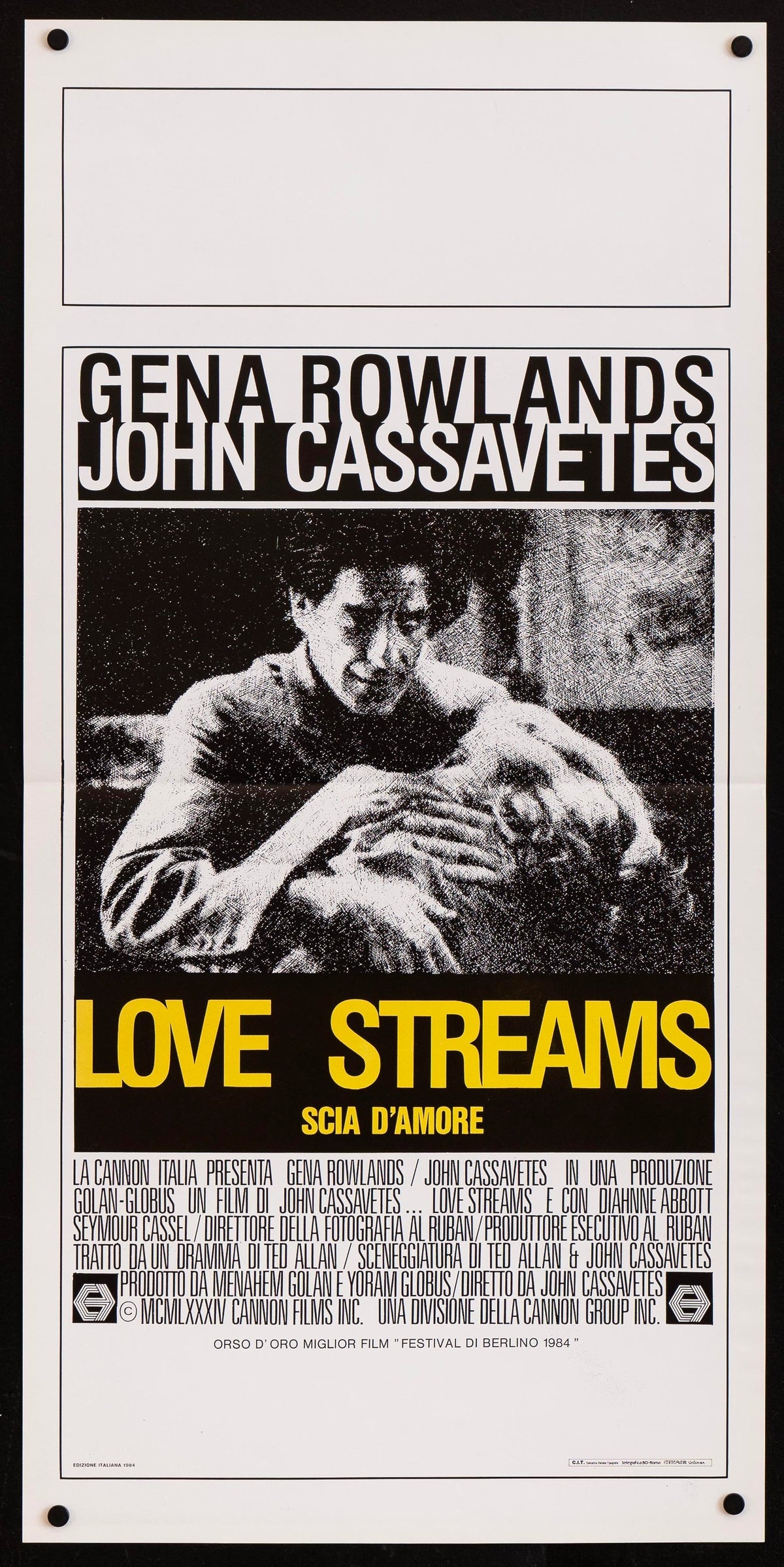 Love Streams Original Vintage Movie Poster