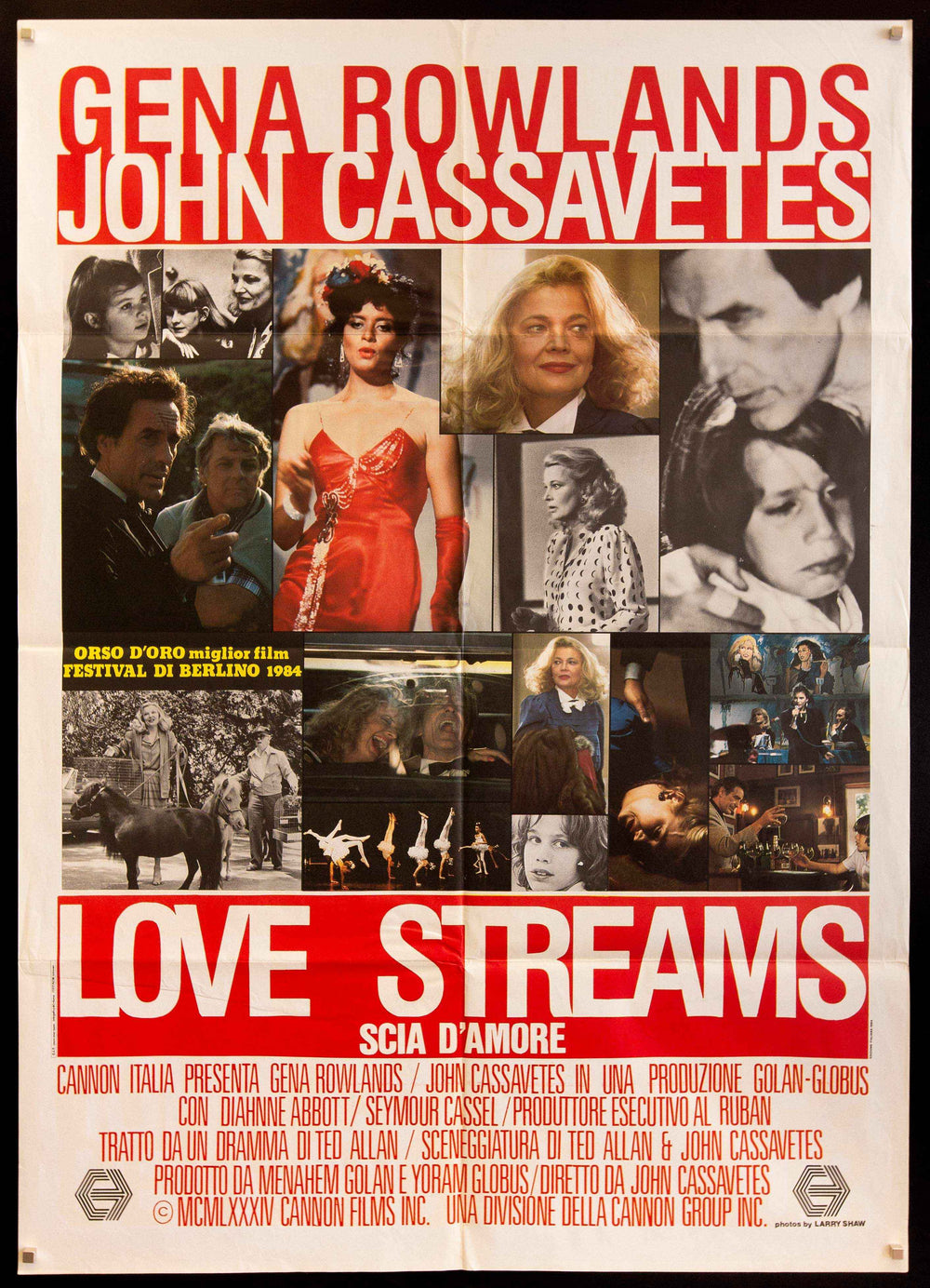 Love Streams Original Vintage Movie Poster