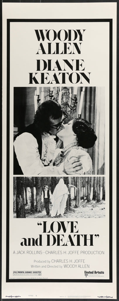 Love and Death Original Vintage Movie Poster