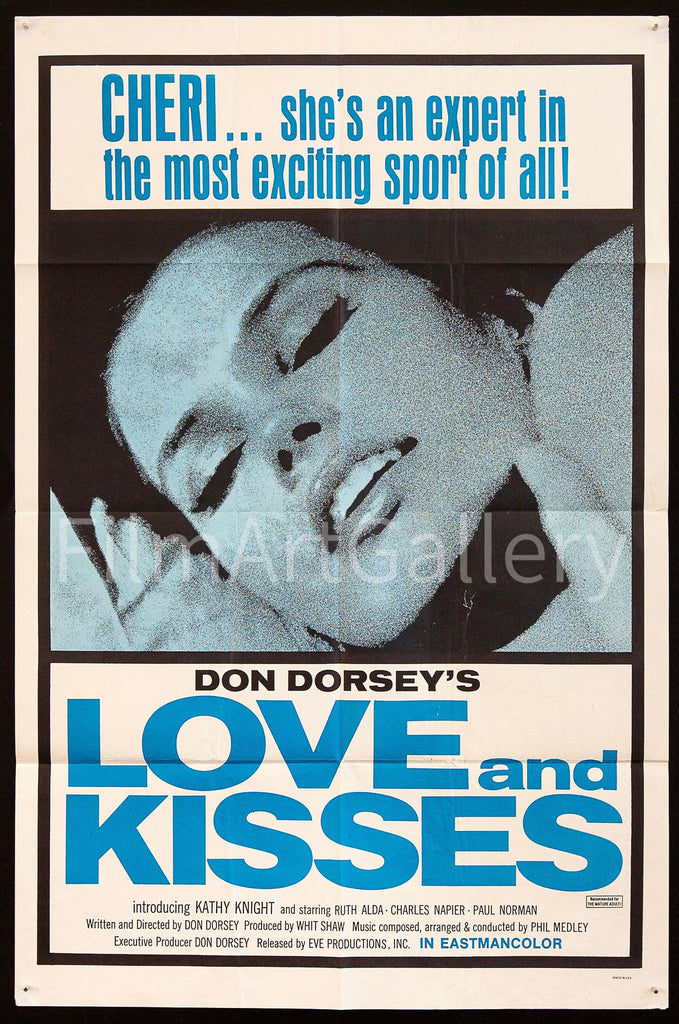 Love and Kisses Original Vintage Movie Poster