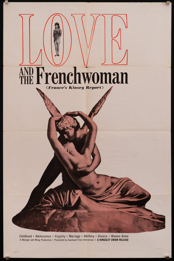 Love and the Frenchwoman 1 Sheet (27x41) Original Vintage Movie Poster