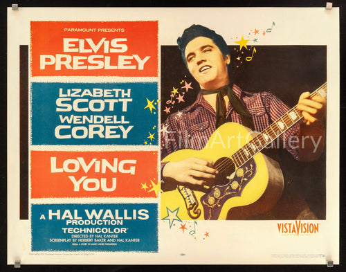 Loving You Original Vintage Movie Poster
