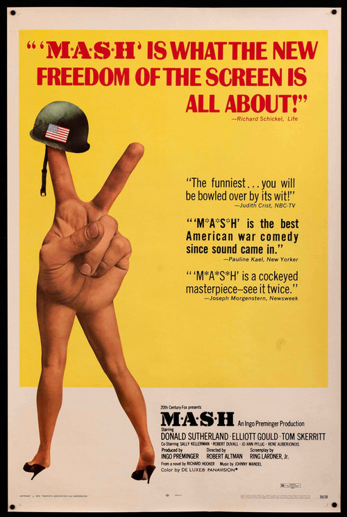 MASH Original Vintage Movie Poster
