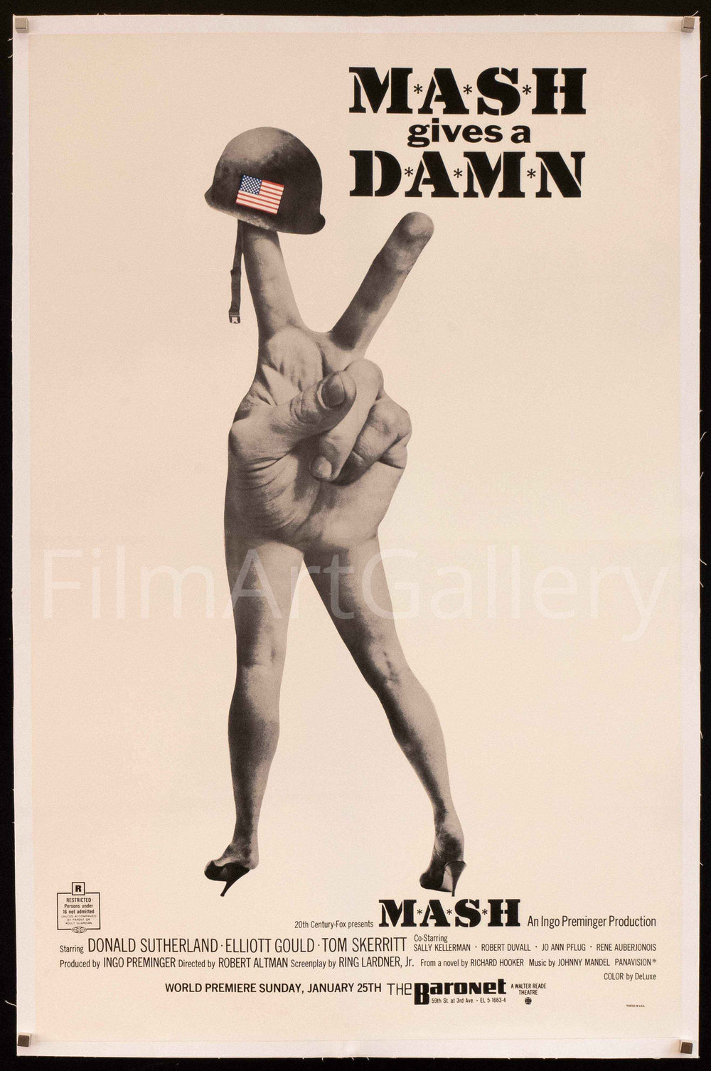 MASH Original Vintage Movie Poster