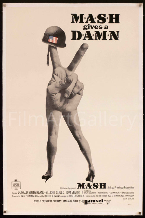 MASH Original Vintage Movie Poster