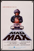 Mad Max Belgian (14x22) Original Vintage Movie Poster