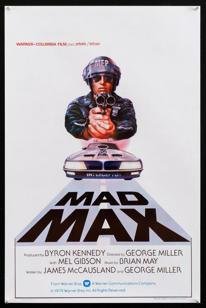 Mad Max Original Vintage Movie Poster