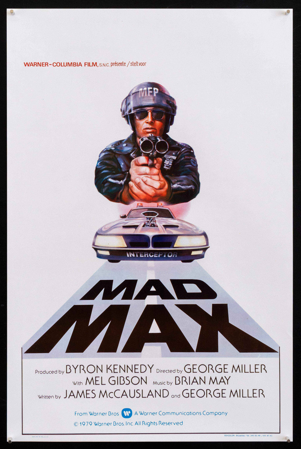 Mad Max Original Vintage Movie Poster