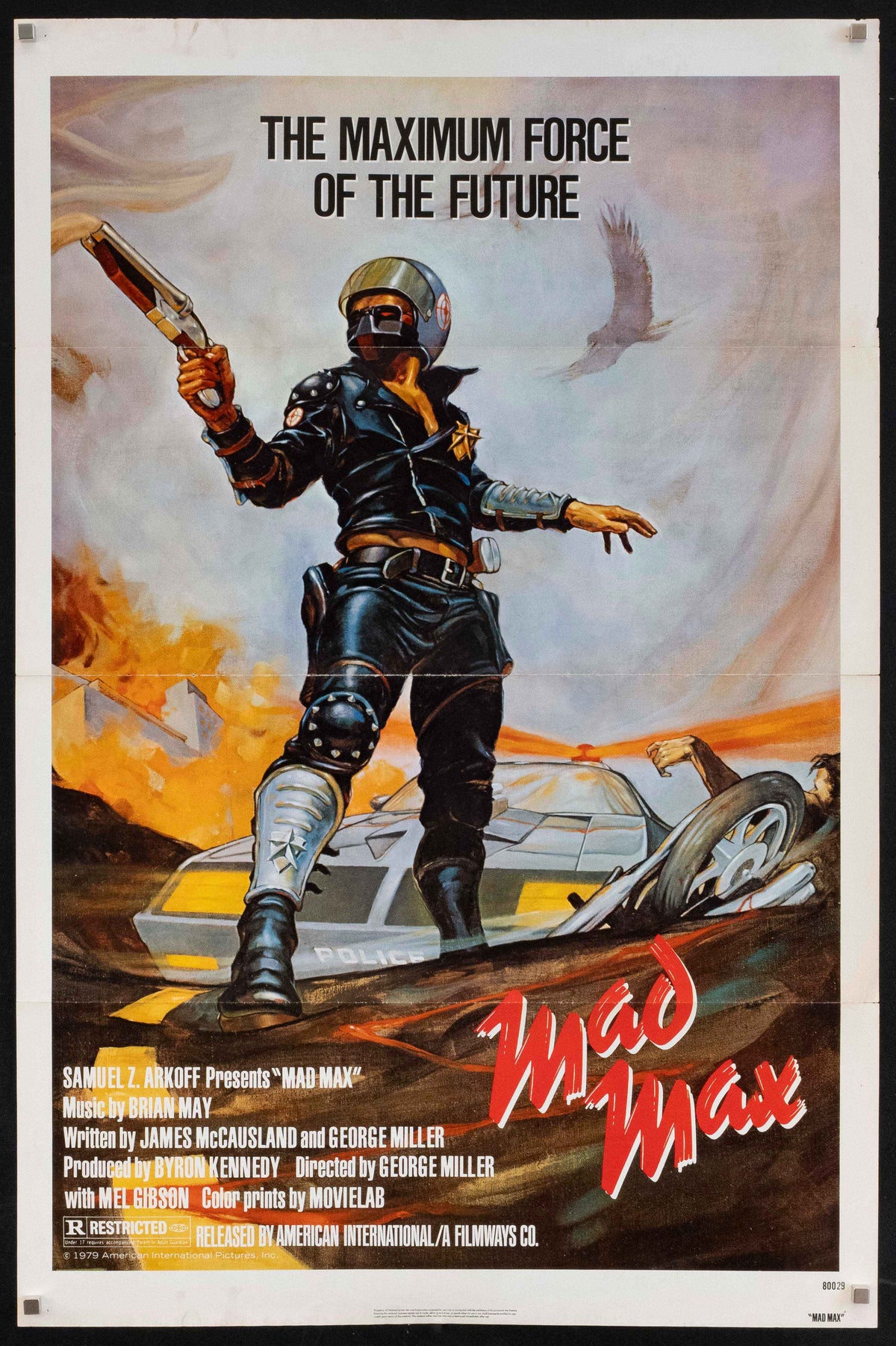 Mad Max Original Vintage Movie Poster
