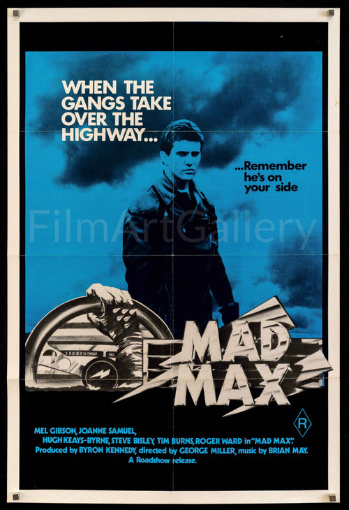 Mad Max Original Vintage Movie Poster