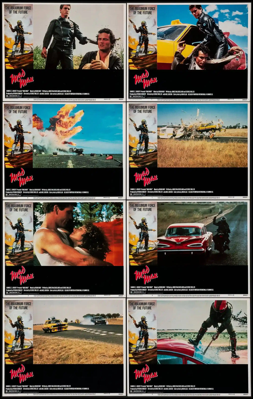 Mad Max Original Vintage Movie Poster