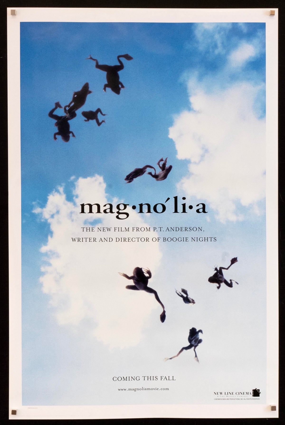 Magnolia 1 Sheet (27x41) Original Vintage Movie Poster