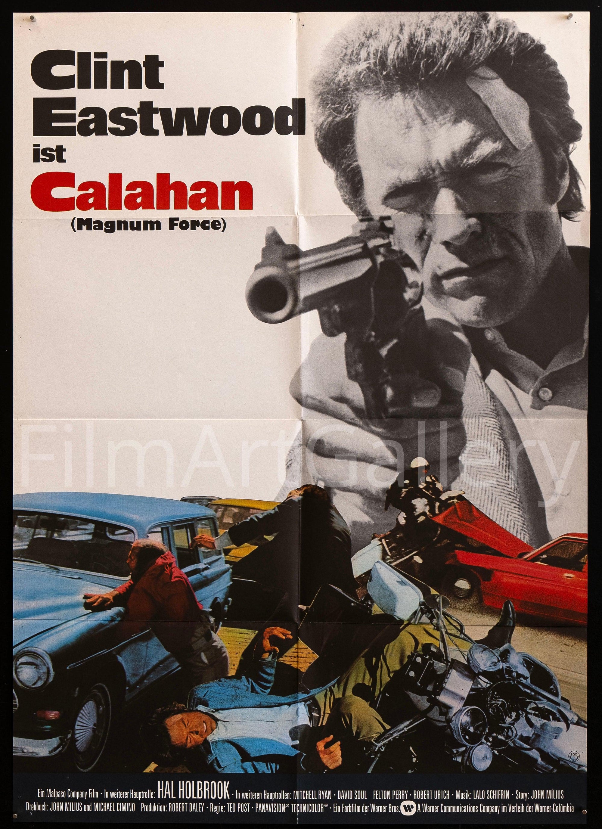Magnum Force German A1 (23x33) Original Vintage Movie Poster