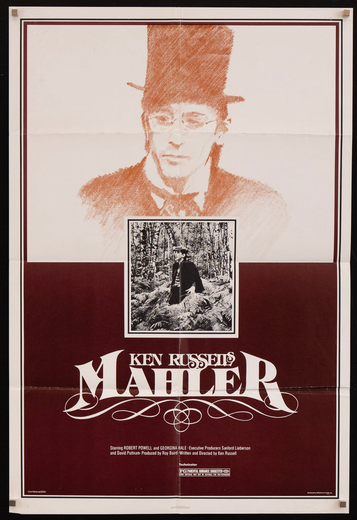 Mahler 1 Sheet (27x41) Original Vintage Movie Poster